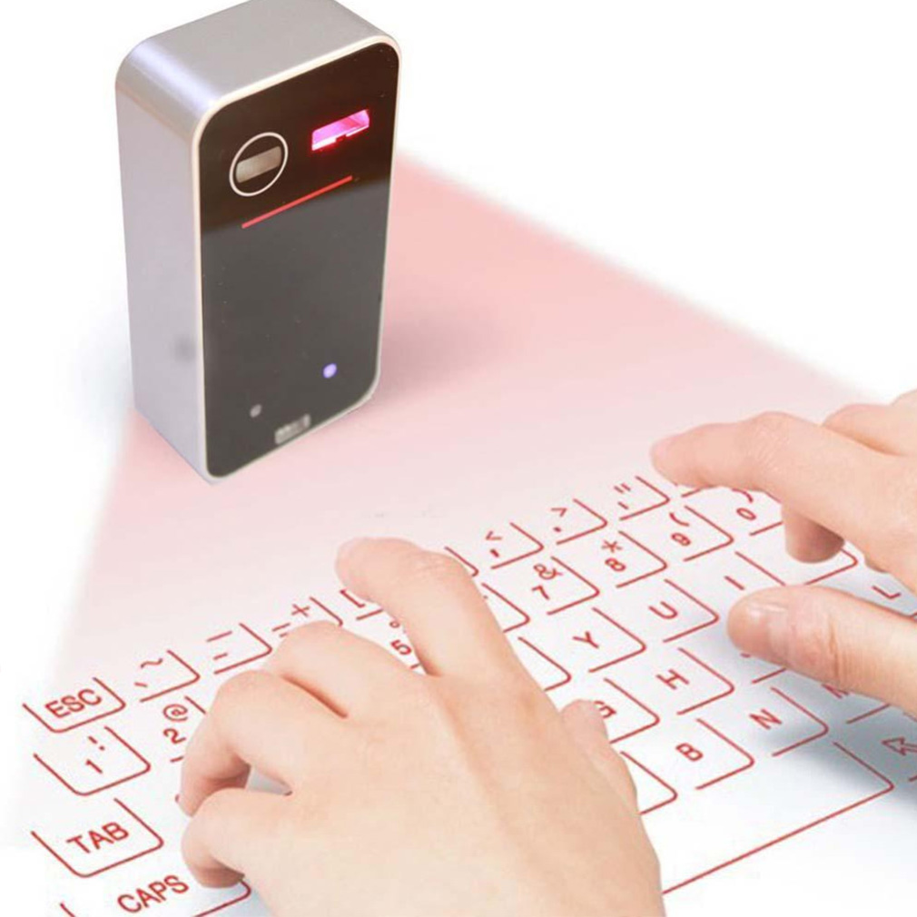 Keyboard Laser Nirkabel Portab - Android Tablet Gaming Accessories ulasan dan harga