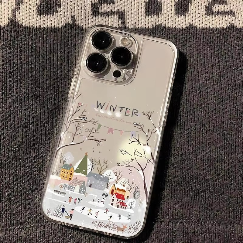 Casing Ponsel Motif Salju Musi - Samsung Galaxy A55 ulasan dan harga