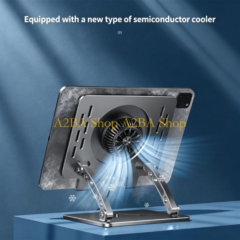Dudukan Laptop Aluminium Dapat - Cooling Stand Tablet ulasan dan harga