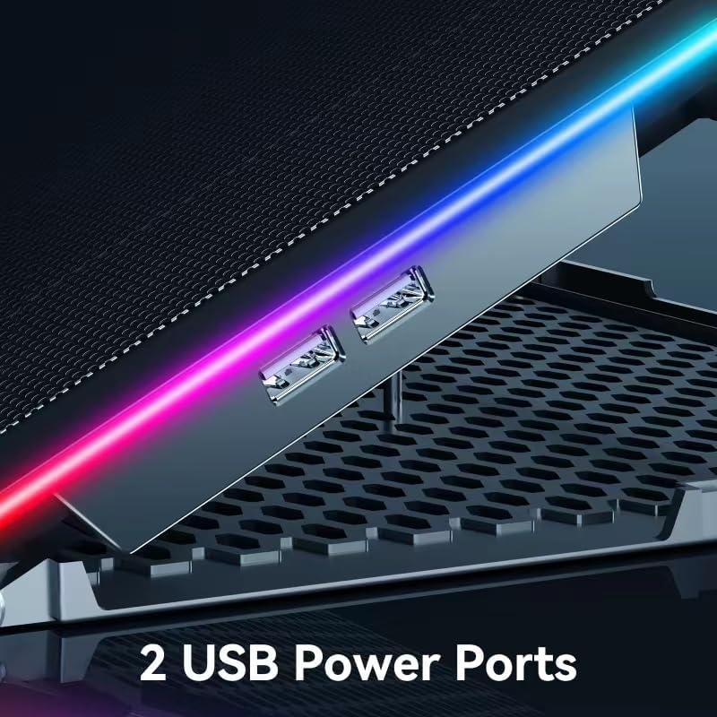 Bantalan pendingin Laptop RGB, - Cooling Stand Tablet ulasan dan harga