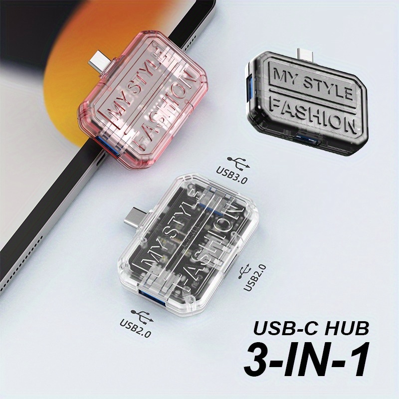 Hub USB C Desain Ringkas Konek - Usb Hub Type C ulasan dan harga