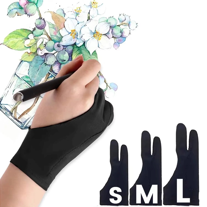 Sarung Tangan Gambar Dua Jari  - Drawing Glove Artist ulasan dan harga