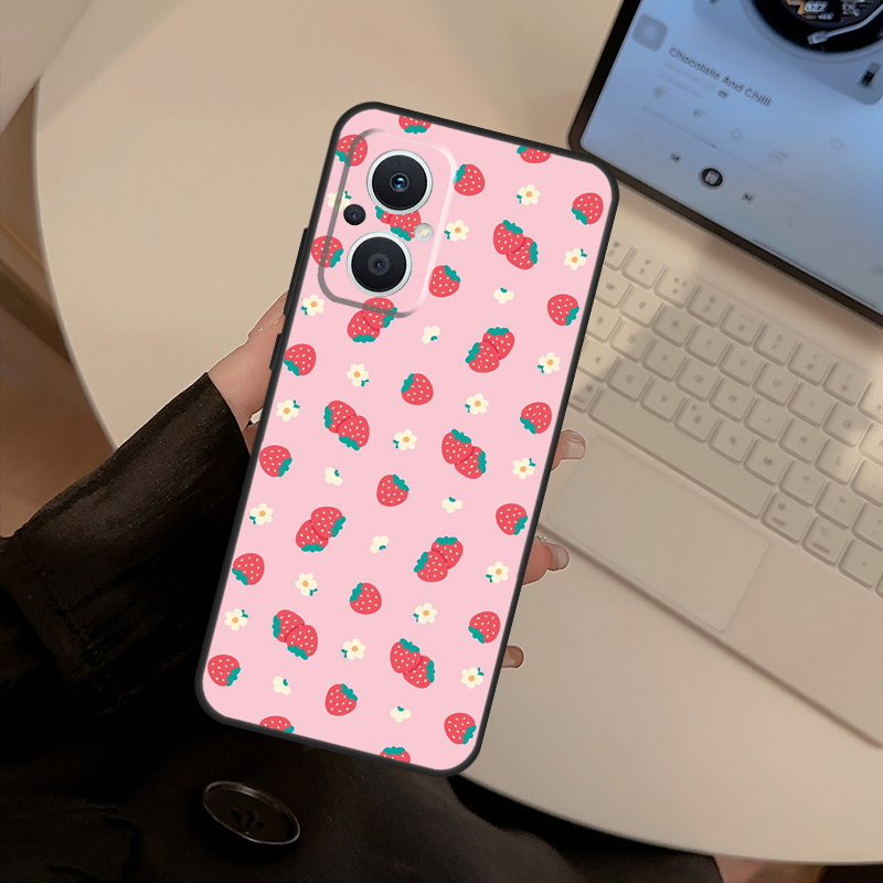 Casing Warna Merah Stroberi un - Oppo Reno 12 ulasan dan harga